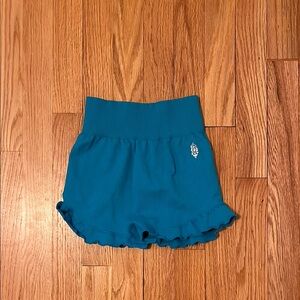 FP Movement by Free People Blue Athletic Shorts Lightweight